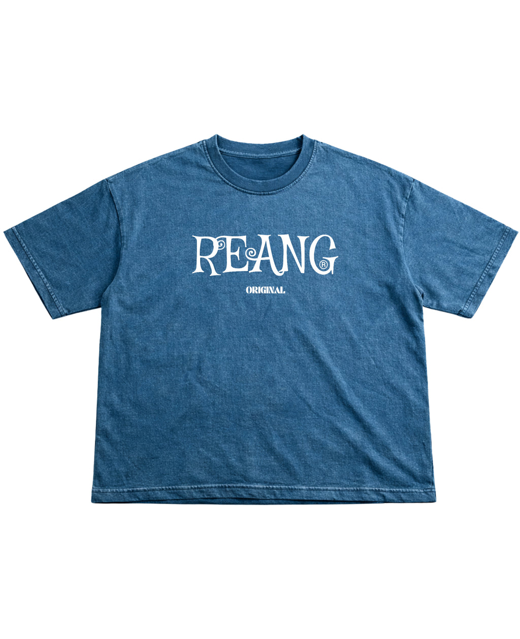 Denim wash tee